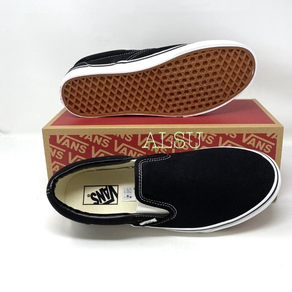 💖MEGA SALE💖VANS Women's Classic Slip On Canvas Black Casual Skate VN000EYEBLK - Picture 3 of 9